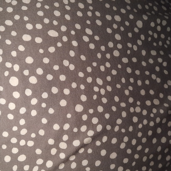 Merona Square Neck Women’s Top, Gray Polka Dot - Picture 5 of 5